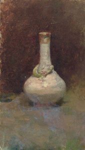 A Vase with a Lizard and Other Oil Sketches Twenty Five Works