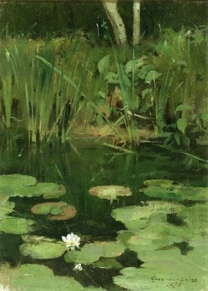 Theodore Robinson - Water Lilies